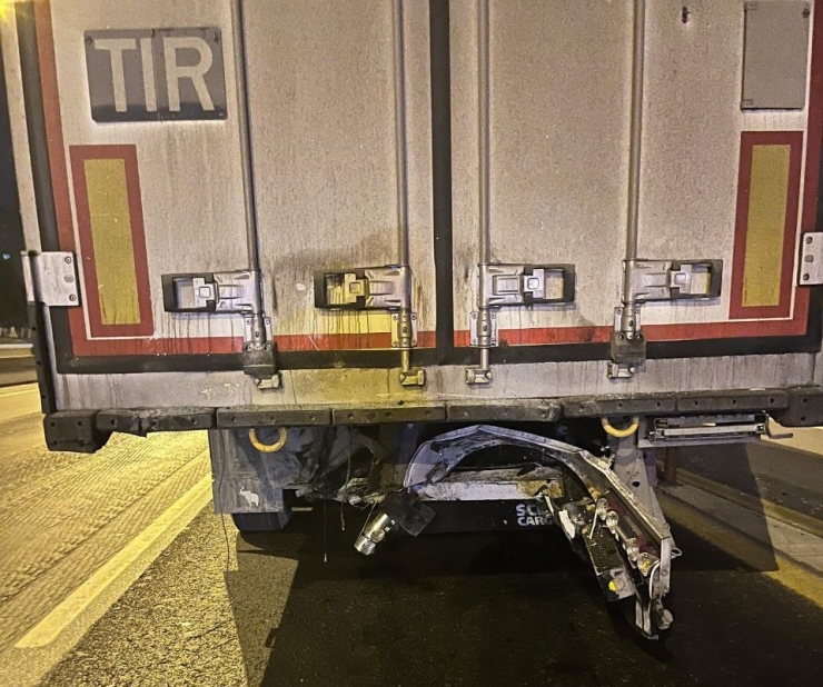 Adana’da Otoyolda Trafik Kazası : 1 Ölü