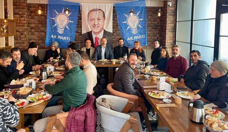 Ak Parti Ardahan İ̇l Başkanı Aydın, Basınla Buluştu