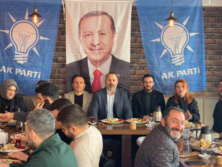 Ak Parti Ardahan İ̇l Başkanı Aydın, Basınla Buluştu