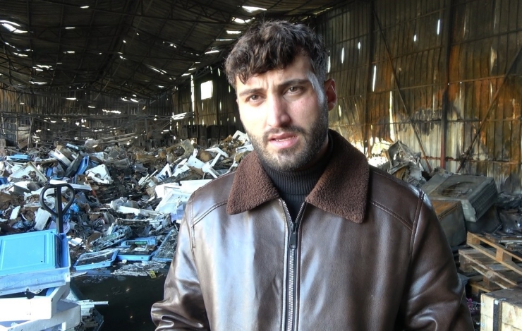 Alanya’da Klima Deposundaki Yangının Boyutu Gün Aydınlanınca Ortaya Çıktı