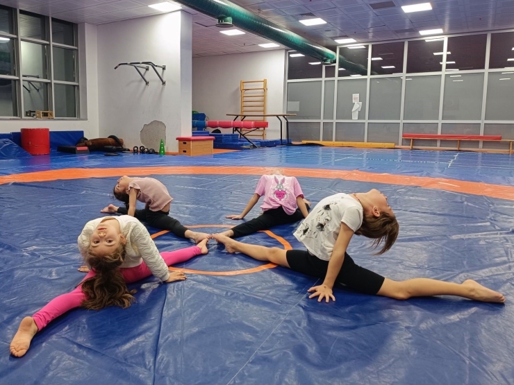 Bilecik’te Cimnastik Antrenmanları Sürüyor