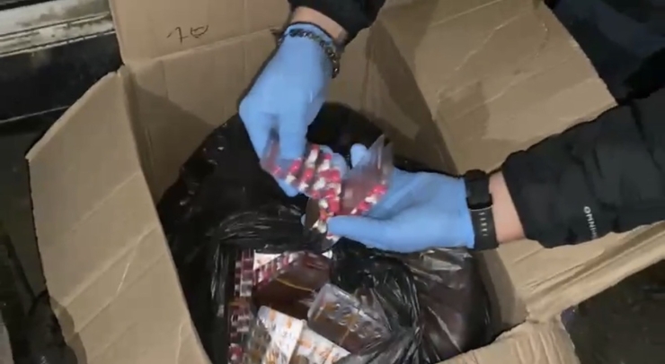 Samsun’da Polis, 236 Bin Uyuşturucu Hap Ele Geçirdi