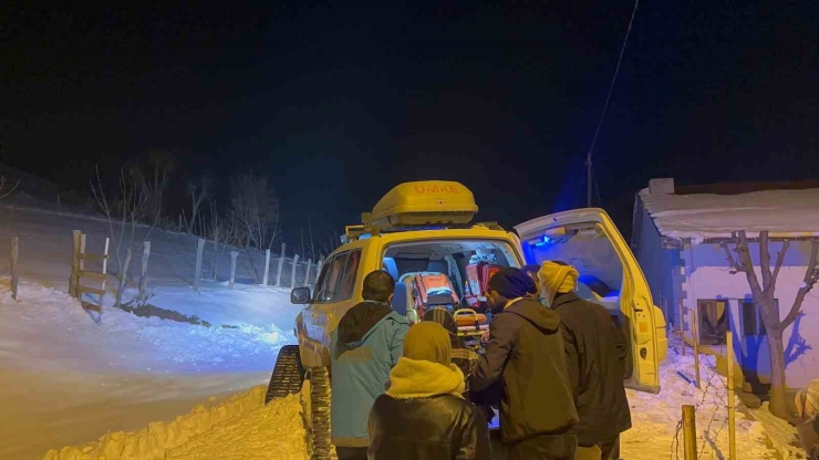 Umke’den Zorlu Kış Şartlarında Hayat Kurtaran Müdahale