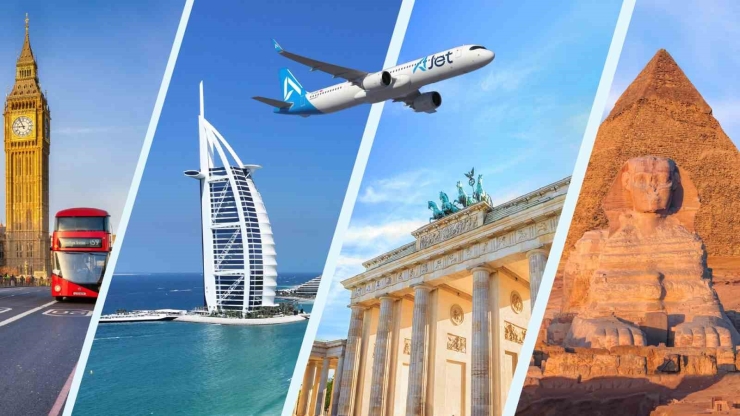 Ajet’ten Yeni Yılda 9 Dolara Yurt Dışı Seyahati