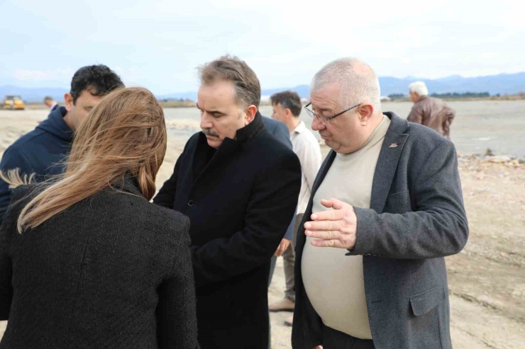 Kaymakam Odabaş, Jeotermal Sera Otb Alanını İnceledi