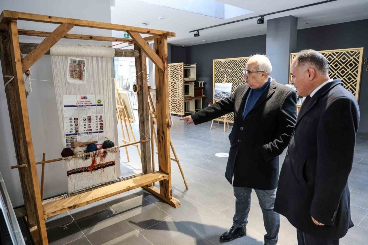 Denizli İ̇l Kültür Ve Turizm Müdürü Özel, Çameli Belediye Başkanı Arslan’ı Ziyaret Etti