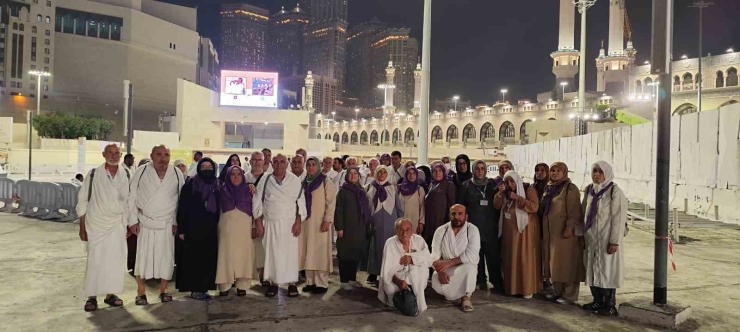 Denizlili Umreciler Mekke’de İlk Umre İbadeti Gerçekleştirildi