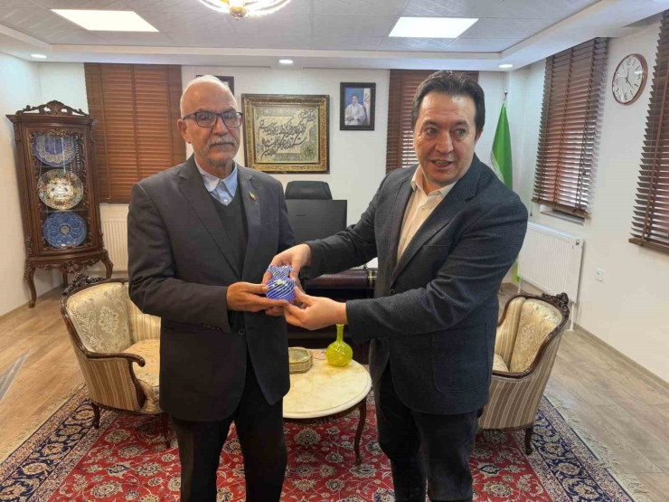 Dagc’den İ̇ran Başkonsolosluğuna Ziyaret