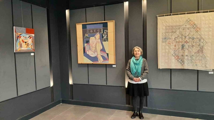 Eskişehir’de ‘kare Kök-k/square Root-k’ Resim Sergisi İlgi Gördü