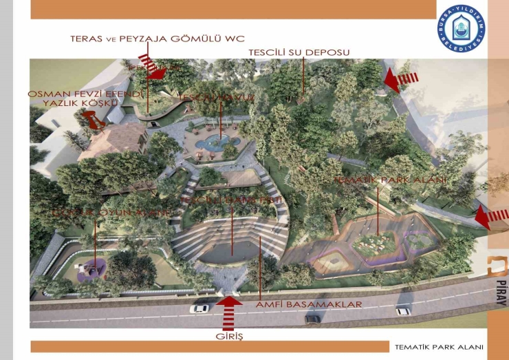 Yıldırım’a 100 Bin Metrekarelik Yeni Park Geliyor