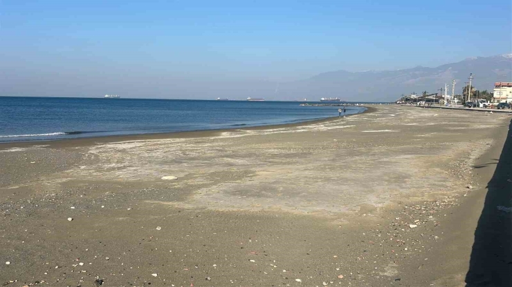 Deniz Suyunda Yaşanan Çekilme Vatandaşları Tedirgin Etti