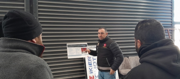 Narkotik Ekiplerinden Önleyici Bilgilendirme Çalışması