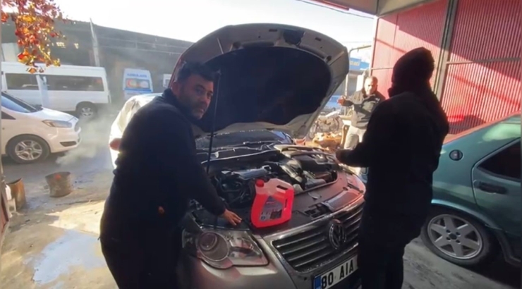 Osmaniye’de Dondurucu Soğuklar Sanayi Sitesinde Yoğunluğa Neden Oldu