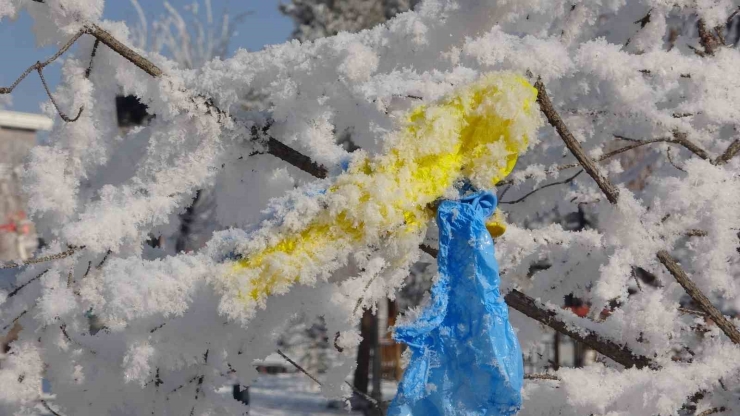 Ardahan’da Sibirya Soğukları Devam Ediyor