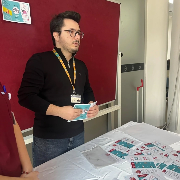 Adü Hastanesi’nde Tüberküloz Bilgilendirmesi