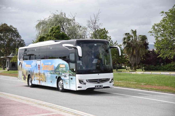 Odak Samsun Otobüsleri İle Kışın Rota "ladik Akdağ"