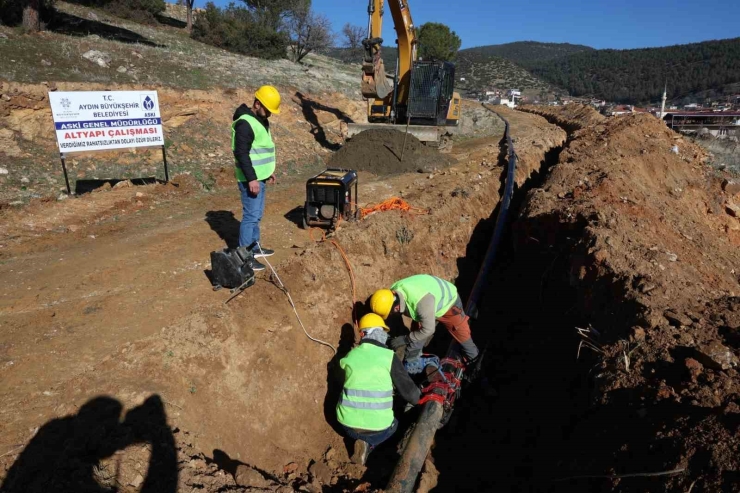 Başkan Çerçioğlu’ndan Karacasu’ya 4.8 Milyonluk Alt Yapı Yatırımı