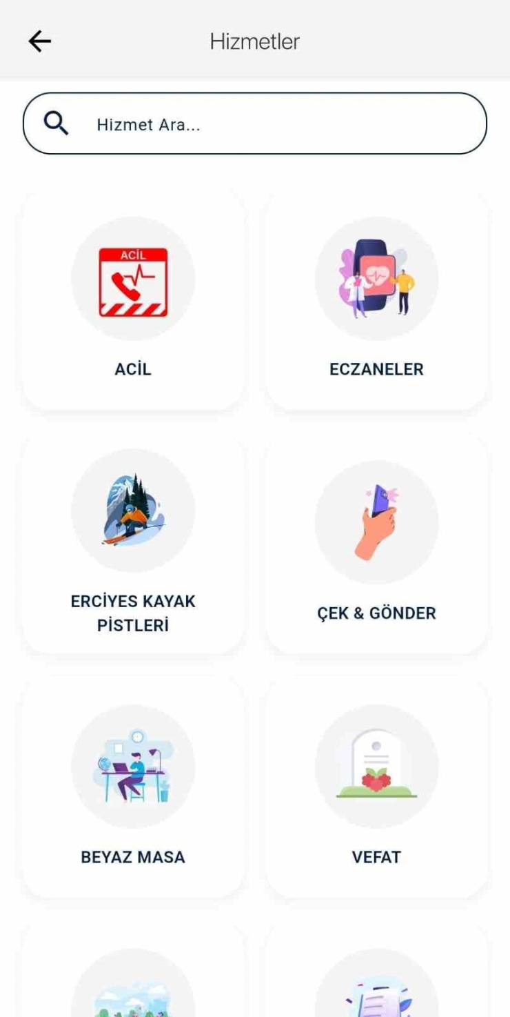 Erciyes Kayak Merkezi, ’akıllı Şehir Kayseri’ Mobil Uygulamasında