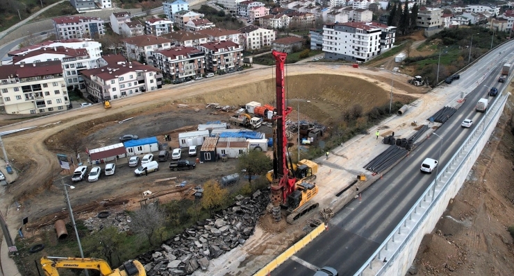Darıca’da Trafiği Rahatlatacak Projede Çalışmalar Sürüyor