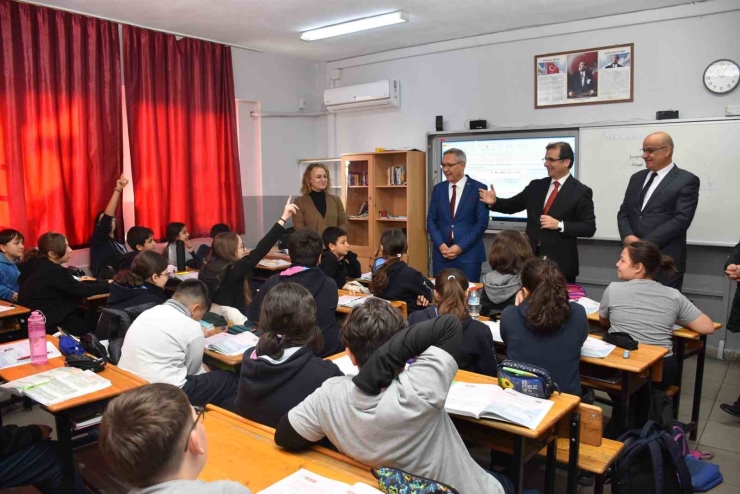 Kaymakam Güldoğan’dan Okullarda Yerinde İnceleme