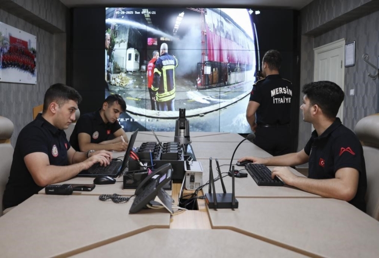 Mersin İtfaiyesi 11 Bin 396 Vakaya Müdahale Etti