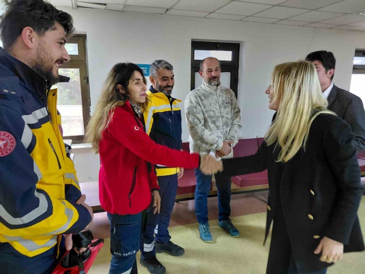 Muğla Sağlık İ̇l Müdürü Akça, Marmaris’te Sağlık Yatırımlarını İnceledi