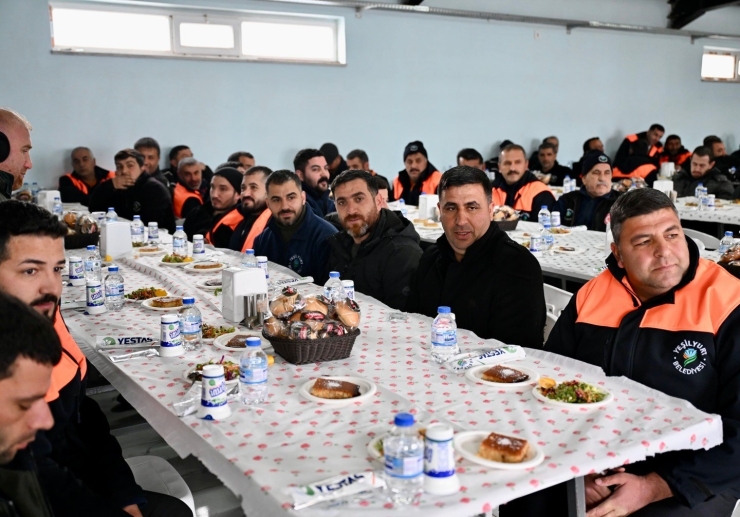 Başkan Geçit’ten Personele Teşekkür Ziyareti