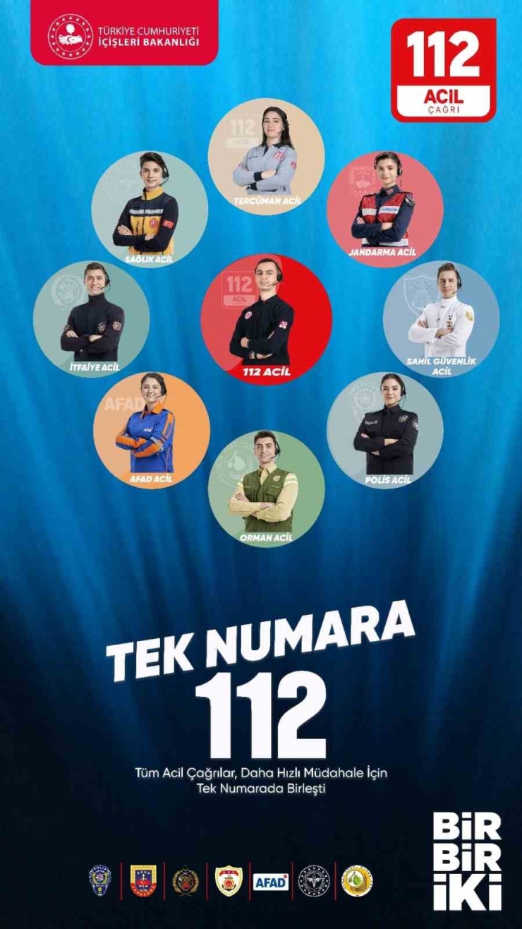 Zonguldak’ta 112’ye Bir Yılda 541 Bin Çağrı Geldi