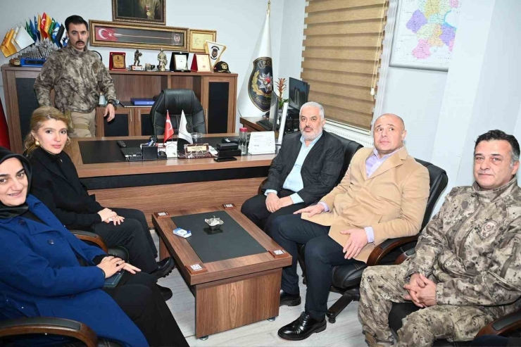 Milletvekili Ölmeztoprak’tan Malatya’da Güvenlik Birimlerine Ziyaret