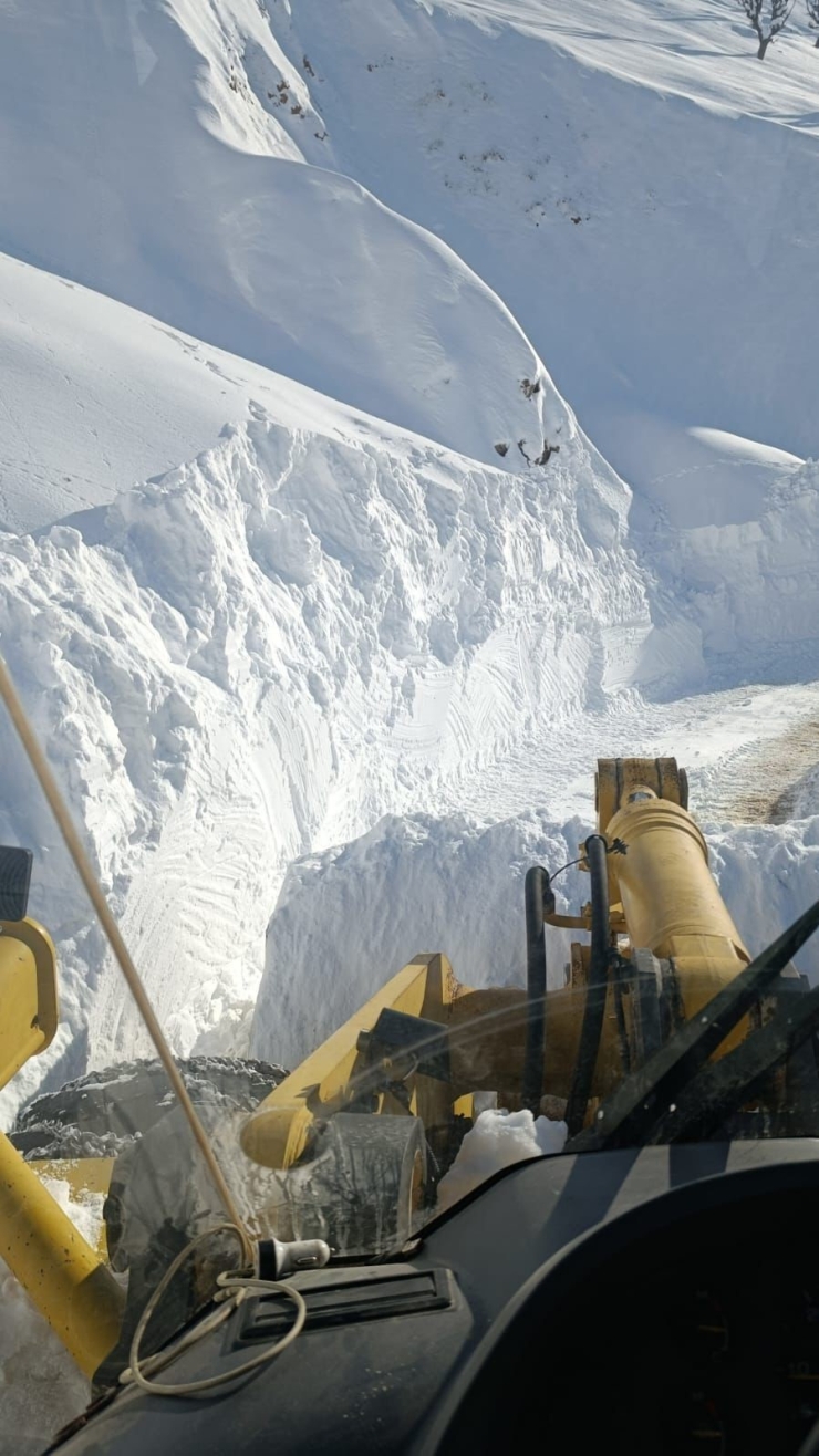 Bitlis’te Karla Mücadele Gece Gündüz Devam Ediyor