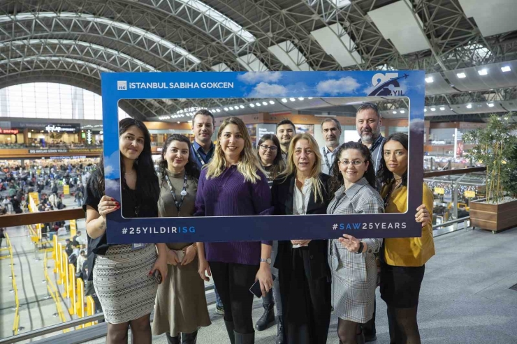 İ̇stanbul Sabiha Gökçen (ısg) Uluslararası Havalimanı 25 Yaşında