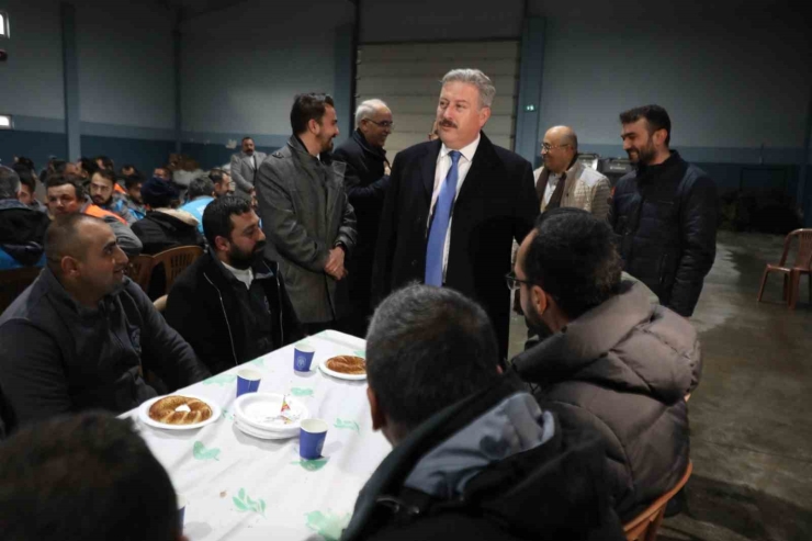 Başkan Palancıoğlu, Saha Çalışanları İle Bir Araya Geldi