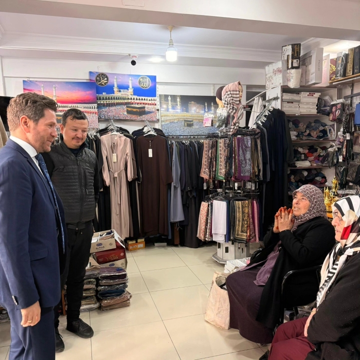 Başkan Tatık Esnaf Ziyaretlerini Sürdürüyor