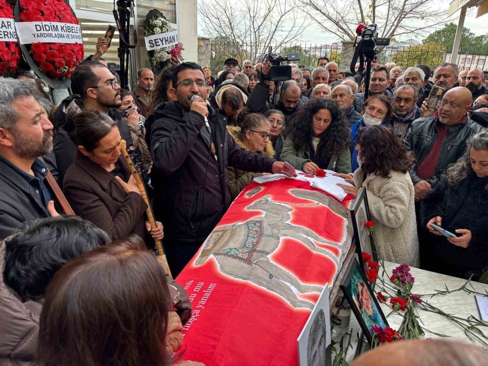 Eski İhd İ̇zmir Şube Başkanı Ali Aydın Son Yolculuğuna Uğurlandı