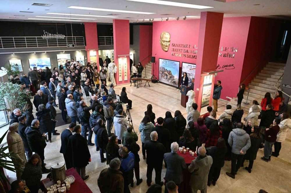'Türkiye - Çin Diplomatik İlişkileri'nin 55'inci Yılı.. Sanat Sergisiyle Kutlandı!