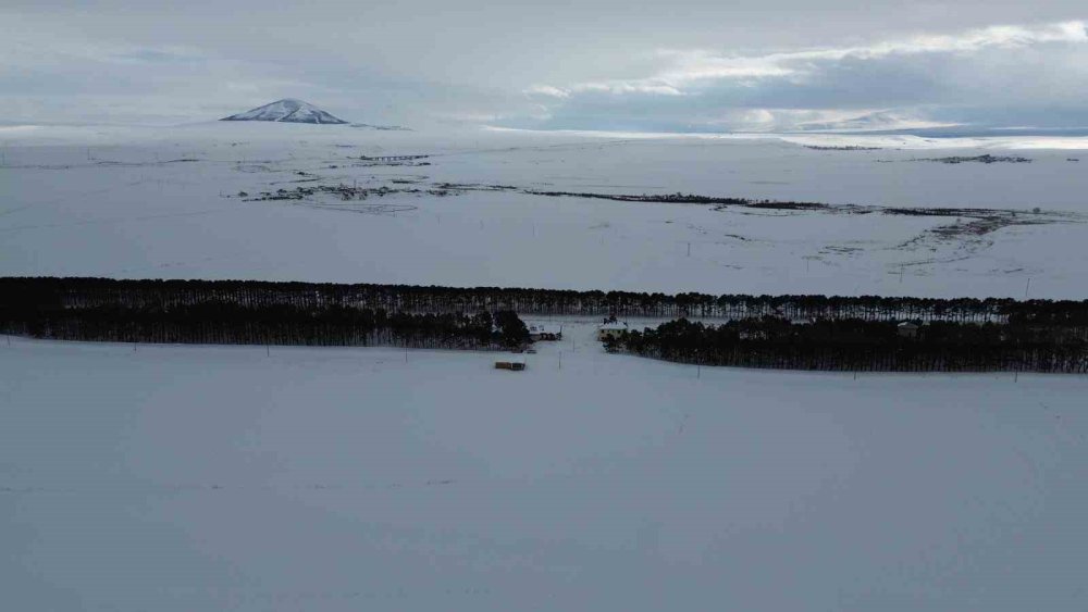 Kars’ta Tarihi İstasyonda Kış Masalı