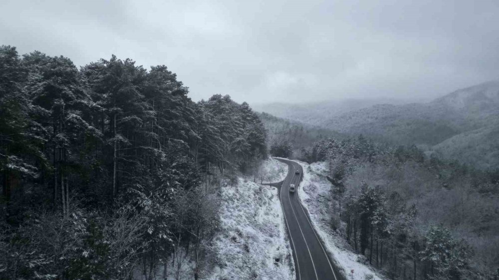 Kazdağları Beyaza Büründü, Manzara Nefes Kesti