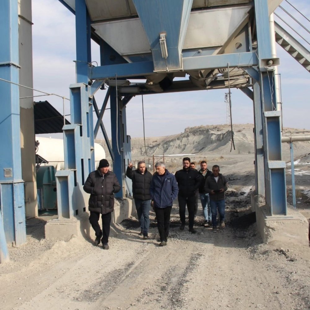 Genel Sekreter Akkuş’tan Üretim Tesislerine İnceleme