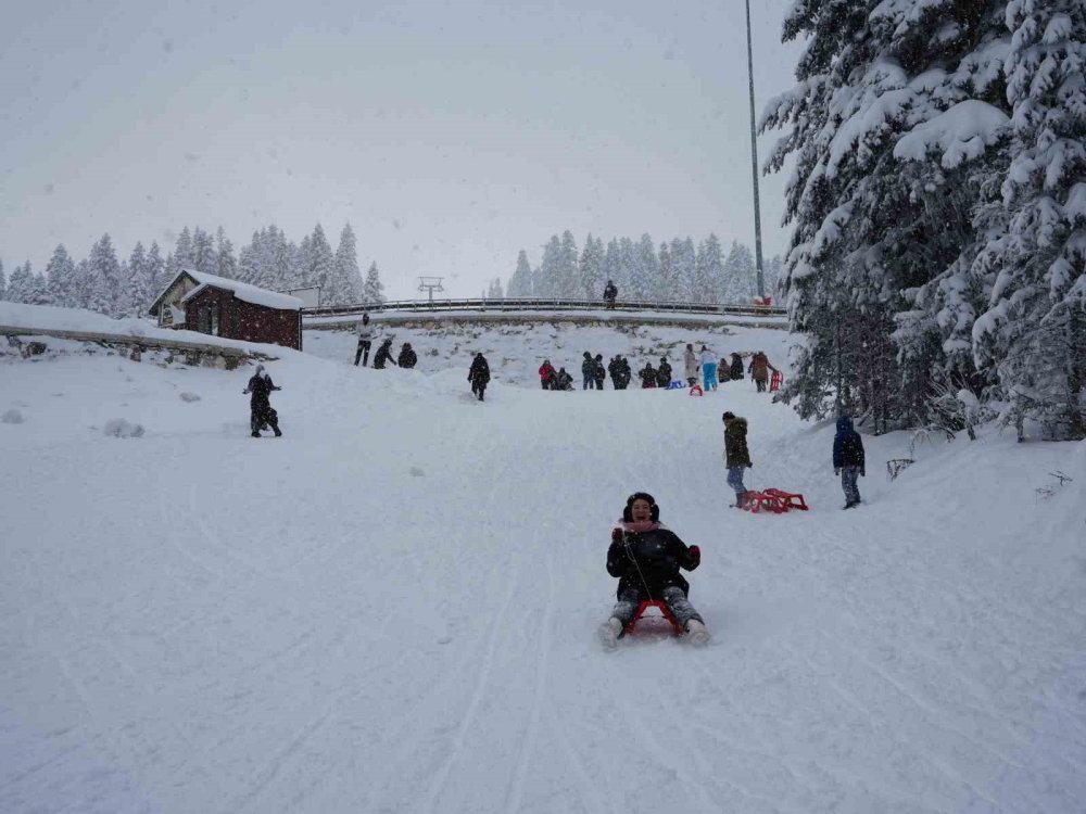 Ilgaz Dağı’nda Yarıyıl Tatili Coşkusu