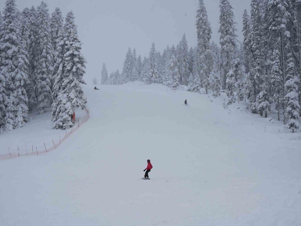 Ilgaz Dağı’nda Yarıyıl Tatili Coşkusu