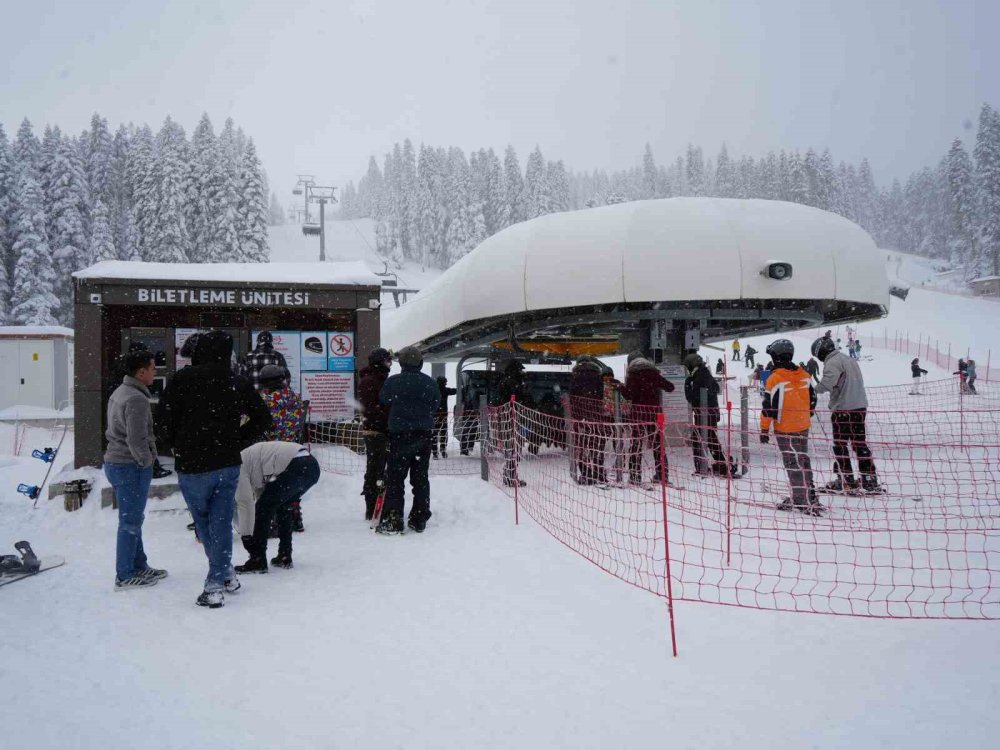Ilgaz Dağı’nda Yarıyıl Tatili Coşkusu