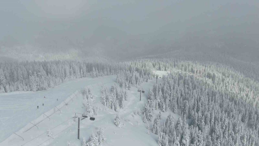 Ilgaz Dağı’nda Yarıyıl Tatili Coşkusu