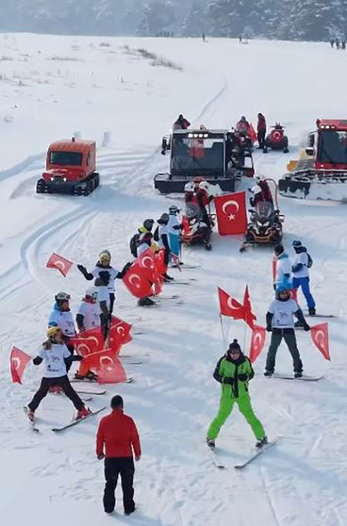 Kayak Sezonu Açıldı, Vali Kayak Severleri Davet Etti
