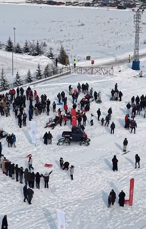 Kayak Sezonu Açıldı, Vali Kayak Severleri Davet Etti