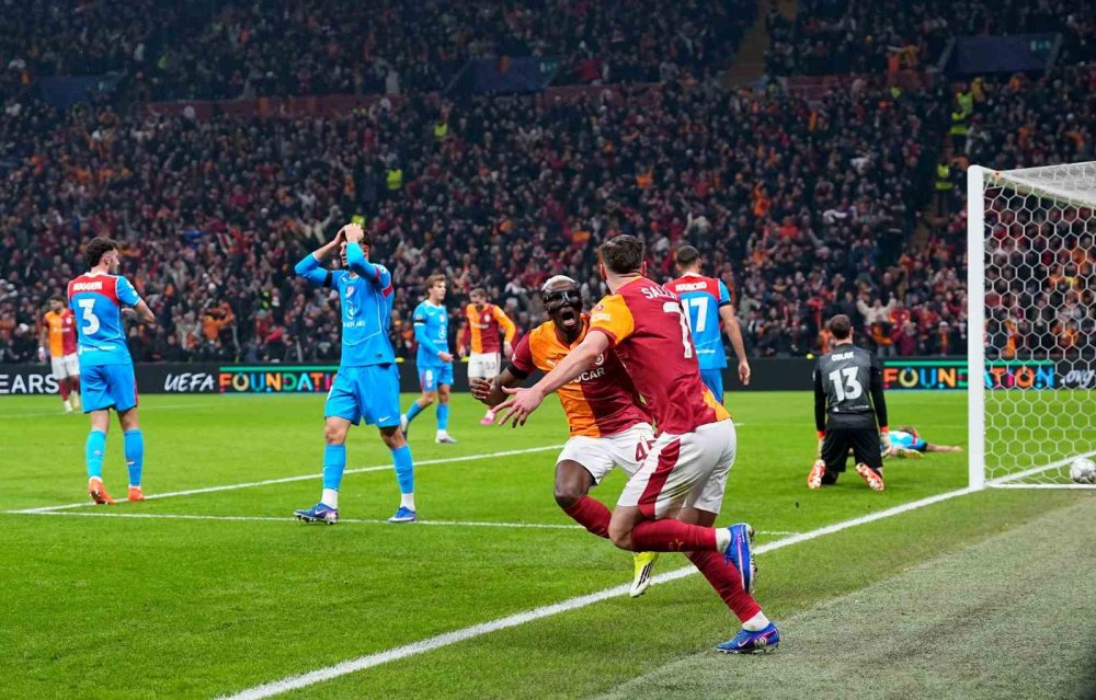 Uefa Şampiyonlar Ligi: Galatasaray: 1 - Atletico Madrid: 1 (i̇lk Yarı)