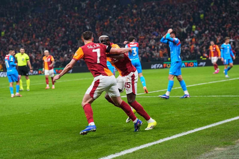 Uefa Şampiyonlar Ligi: Galatasaray: 1 - Atletico Madrid: 1 (i̇lk Yarı)