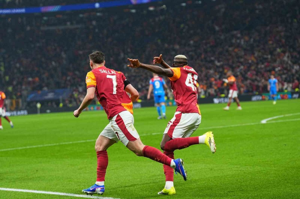 Uefa Şampiyonlar Ligi: Galatasaray: 1 - Atletico Madrid: 1 (i̇lk Yarı)
