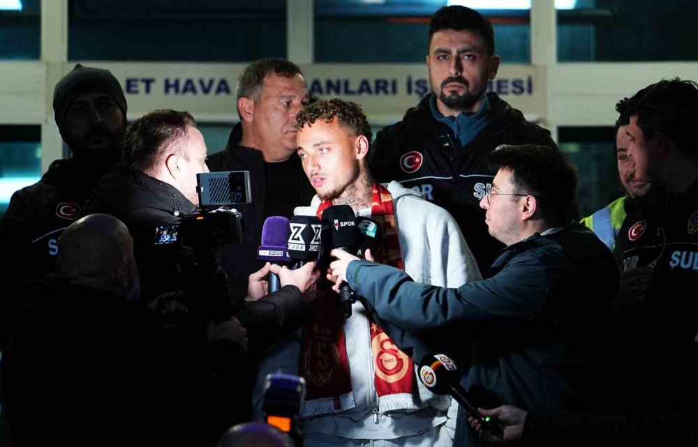 Galatasaray’ın Yeni Transferi Noa Lang, İstanbula Geldi
