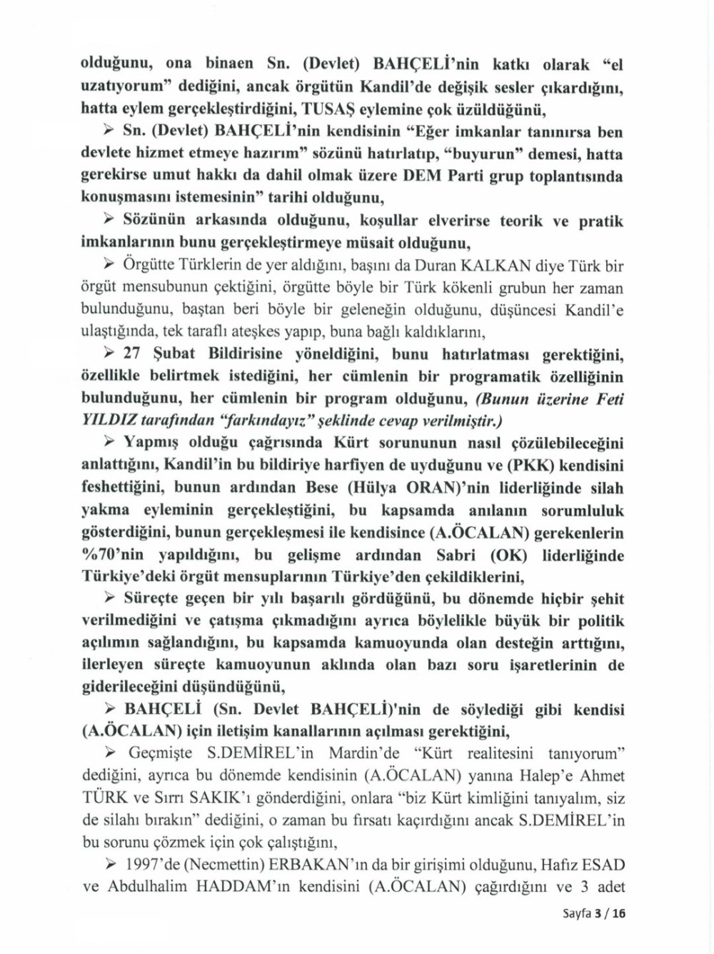 Tbmm, İ̇mralı Görüşmesinin Tutanaklarını Yayımlandı