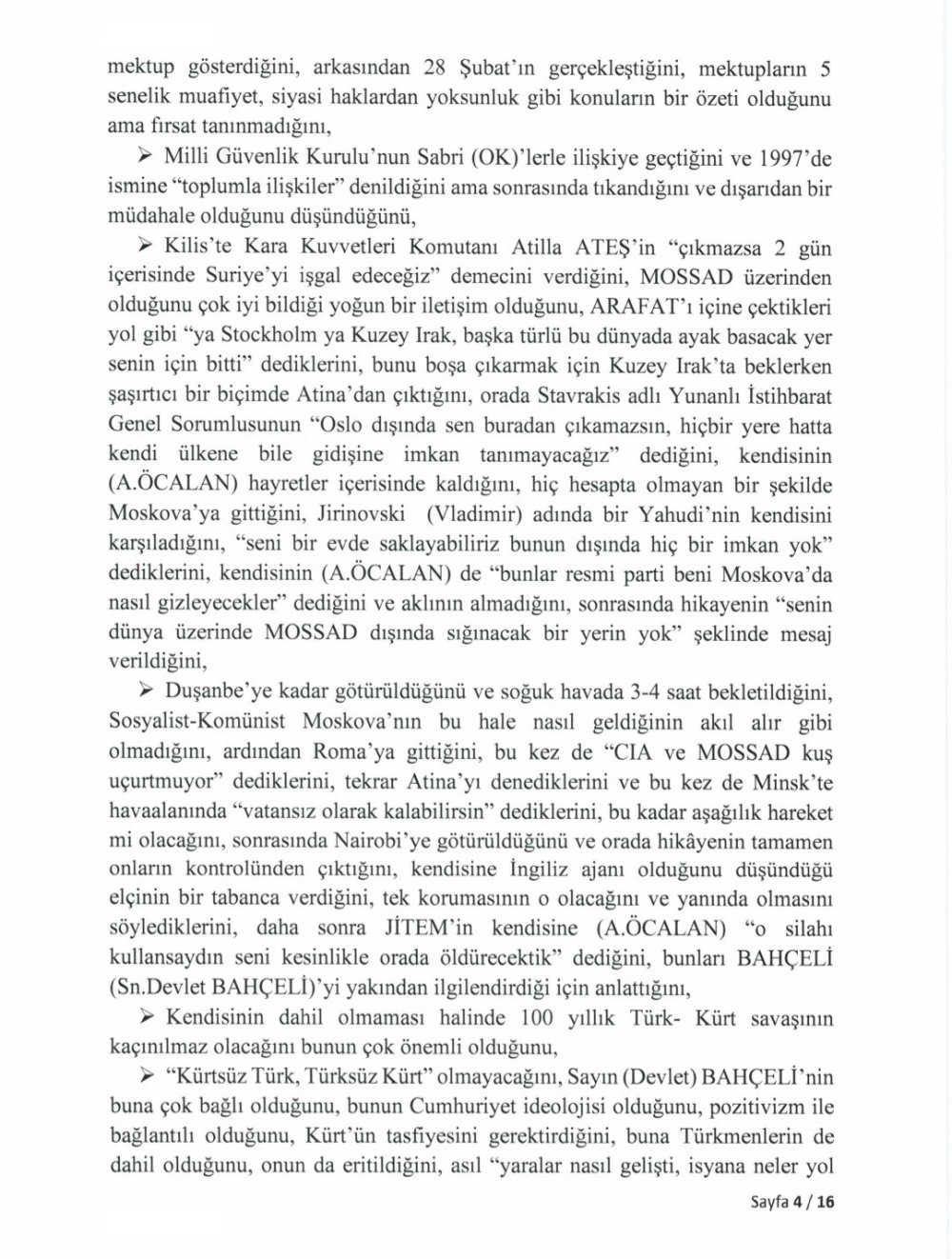 Tbmm, İ̇mralı Görüşmesinin Tutanaklarını Yayımlandı